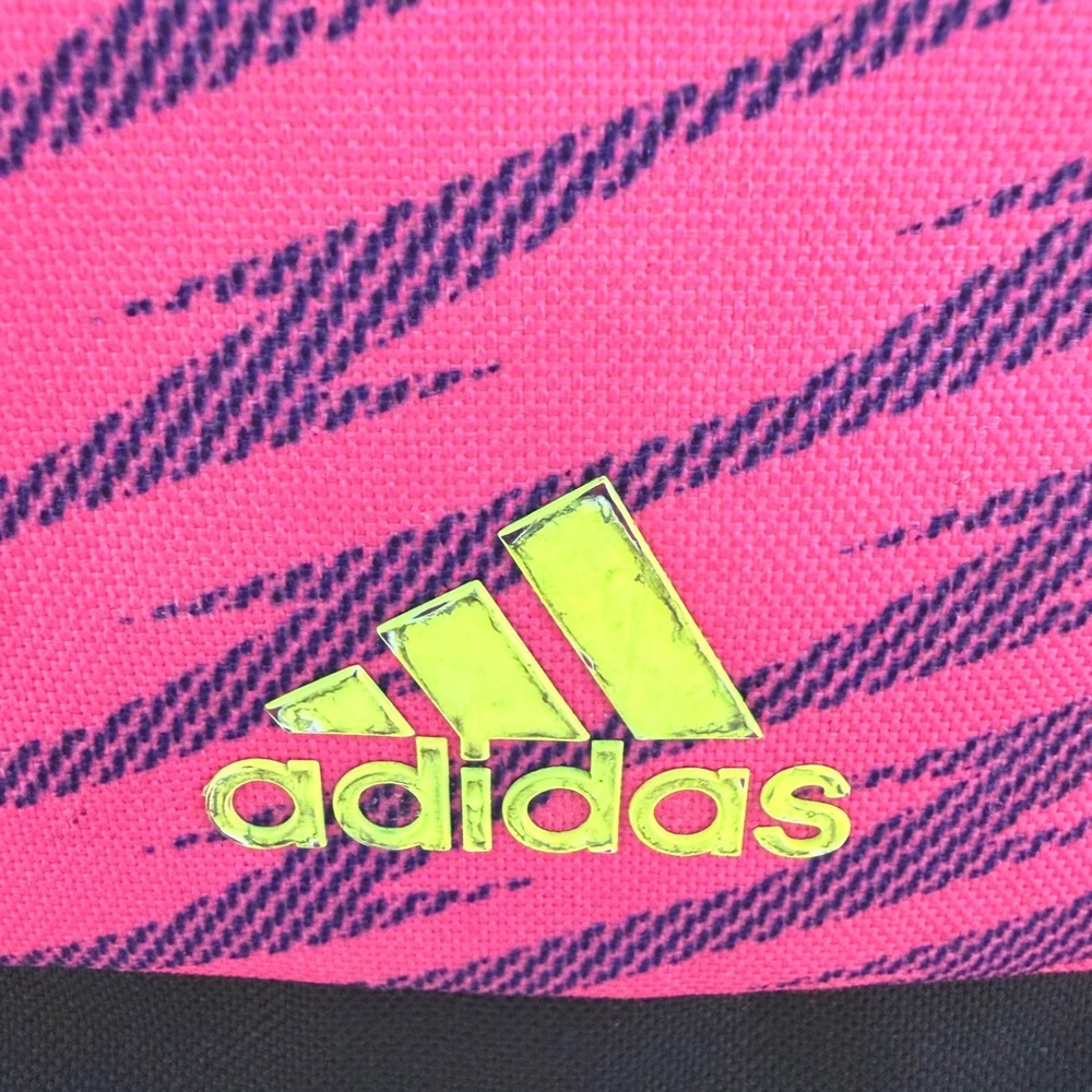Adidas Ultraride Backpack Pink Black Zebra Laptop Bag Athletic School Travel - Picture 2 of 12